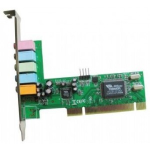 Sound card, 5.1, Gembird SC-5.1, ForteMedia FM 801, PCI