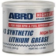 ABRO (LG 990) Синтетическая литиевая синяя смазка(+288°С)  (454 гр)