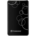 1.0TB (USB3.0) 2.5" Transcend "StoreJet 25A3", Black, Anti-Shock, One Touch Backup