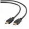 "Cable HDMI to HDMI 1.8m Gembird male-male, V1.4, Black, CC-HDMI4-6CC-HDMI4-6 HDMI v.1.4 male-male cable, 1.8 m, bulk package"