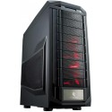 CoolerMaster SGC-5000-KKN1 "CM Storm TROOPER" ATX Case, w/o PSU, Meshed FP, Tool-less, 2.5” HDD/SSD X-dock, Fan Controller, 2x120mm Red LED -front fan, 1x200mm side fan, 1x 140mm rear fan, 2x USB3.0, 2x USB2.0/Audio, eSATA, Hidden Tool Box, Black
