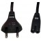 Gembird PC-184-VDE power cord with VDE approval, 2m, EU 2 pin input plug