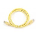 FTP Patch Cord    1 m, Yellow, PP22-1M/Y, Cat.5E, molded strain relief 50u" plugs