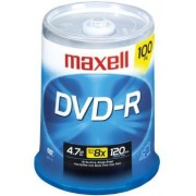 100*Spindle DVD-R Maxell, 4.7GB, 16x