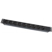 19" 1.5U power socket, PDU02, 9 ports, 16A, 1.8M, APC Electronic