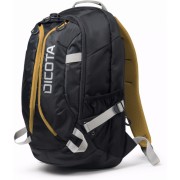  Dicota D31048 Backpack Active black/yellow 14"-15.6", Premium notebook backpack with a sporty design, (rucsac laptop/рюкзак для ноутбука)