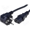 Cable, Power Extension UPS-PC 1.8m, High quality, 3x0.75mm2, APC Electronic