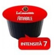 Кофе LaCompatibile Amabile для Dolce Gusto - интенсивность 7/15 (96 капсул)