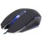 Gaming Mouse Gembird "MUSG-001-B", Optical 600-2400 Dpi, Black-Blue, USB- http://gembird.nl/item.aspx?id=8189