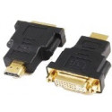 "Adapter HDMI M to DVI F, Cablexpert ""A-HDMI-DVI-3""
-  
  http://cablexpert.com/item.aspx?id=8082"