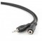 Audio cable 3.5mm - 2m - Cablexpert CCA-423-2M, 3.5 mm stereo audio extension cable, 2m, 3.5mm stereo plug to 3.5mm stereo socket