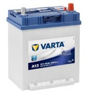 VARTA Аккумулятор  40AH 330A(JIS) клемы 0 (187x127x227) S4 018 тонкая клема+борт