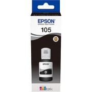 "Ink  Epson C13T00Q140, 105 EcoTank Ink Bottle, Black
Ink Bottle  for Epson L7160/7180,  8000 pg"