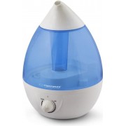 Humidifier ESPERANZA COOL VAPOR EHA005 Tank capacity 2,6 L, Power 25 W, Steam output 300 ml / hr, 8,5 hours of continuous operation without refilling, the tank, Suitable for rooms up to 40 m2, Automatic shutdown after emptying the container (+ Alarm)