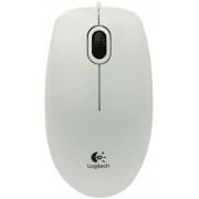 Mouse Logitech B100, White USB
