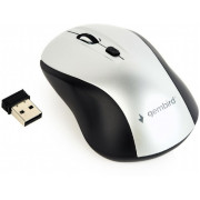 "Wireless Mouse Gembird MUSW-4B-02-BS Optical 800-1600 dpi 4 buttons Ambidextrous 2xAAA, Black/Silver
- https://gembird.com/item.aspx?id=10389&lang=ru"