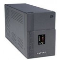 "UPS Online Ultra Power  6000VA, 5400W, RS-232, USB, SNMP Slot, metal case, LCD display6KVA / 4200W : Display: LCDInterface: RS-232, SNMP SlotBattery: 16pcs 12V7,5AHInput voltage range: 220V: 176~276VacFrequency:  220V: 40~60HzOutput volta
