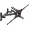 Wall Mount Barkan BM464L Black 13"-90" Full Motion, max.60kg, VESA mm: up to 600 x400mm