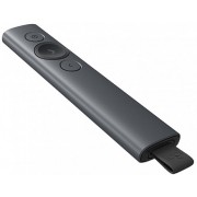 "Presenter Logitech Spotlight, 3 buttons, Range: 30m, Bluetooth/2.4 Ghz, 85 mAh, Grey
, P/N 910-004861- https://www.logitech.com/ru-ru/product/spotlight-presentation-remote/page/spotlight-features"