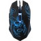 Mouse Esperanza MX203 SCORPIO, Gaming mouse, 2400dpi, optical sensor, blue LED, braided cable, USB, EGM203B