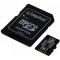 256GB MicroSD (Class 10) UHS-I (U1) +SD adapter, Kingston Canvas Select+ "SDCS2/256GB" (R:100MB/s)