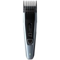 "Hair Cutter Philips HC3530/15
, mains operation/rechargeable battery operation  (operating time75 minutes, charging time 8 hour), 13 cutting lengths 0.5-23mm), cutting width 41mm, 1x comb and hairdressing comb attachment, cleaning brush, silver black"