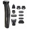"Trimmer BABYLISS MT860E , uni, rechargeable battery operation time 70 minutes, 6 attachments, cutting width 32mm, black "