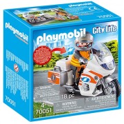 Playmobil Emergency Motorbike PM70051