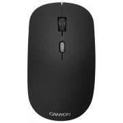 "Wireless Mouse Canyon CND-CMSW400PG, Optical, 800-1600dpi, 4 buttons, Ambidextrou, 1xAA, Black/Pic.
.                                                                                                                                                        