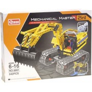 Constructor QiHui 2in1, Construction Excavator & Robot, 342 pcs, 6801