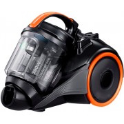 "Vacuum cleaner SAMSUNG VC15K4136VL/UK
, 1500W power consumption, 390W suction power, 1,3L dust container capacity, Hepa 13, Normal/Carpet brush, crevice nozzle,upholstery nozzle, parquet brush. telescopic tube, Black orange "