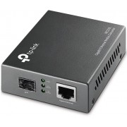 TP-LINK MC220L, Gigabit SFP Media Converter, 1 x Lan Gigabit port, 1 x 1000M SFP port, Multi-mode/Single-mode SFP module, Wave Length Depends on the used SFP module, External Power Adapter