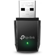 TP-LINK Archer T3U AC1300 Wireless Dual Band USB Adapter, 867Mbps on 5GHz + 400Mbps on 2.4GHz, 802.11a/b/g/n/ac, MU-MIMO, Mini size