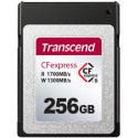 256GB CFexpress 2.0 Type B (PCIe 3.0 x2, NVMe 1.3), Transcend TS256GCFE820 (R/W: 1700/1300MB/s)