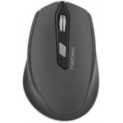 Natec Mouse Siskin, 2400 DPI, Optical Wireless, Black-Grey 