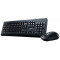 Keyboard & Mouse Genius KM-160, Spill resistant, Laser Engraving, Black, USB