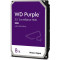 3.5" HDD 8.0TB Western Digital Purple, 5640rpm, 128MB, SATAIII (for video) WD84PURZ