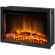 Electric Fireplace Electrolux EFP/P-2520LS, 2000W, remote control, Real Fire Perfect, black