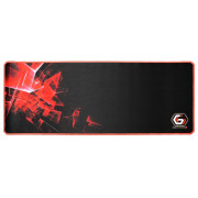 Gembird Mouse pad MP-GAMEPRO-XL, Gaming, Dimensions: 350 x 900 x 3 mm, Material: natural rubber foam + fabric, Black
