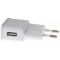 Wall Charger XPower + Micro Cable, 2USB, 2.4A, White