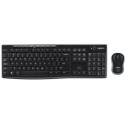 Logitech Wireless Combo MK270, Multimedia Keyboard & Mouse
