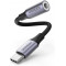 UGREEN USB-C to 3.5mm Audio Adapter with PD, Black