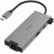 Hama USB-C Hub, Multiport, 5 Ports, 3 x USB-A, USB-C, HDMIв„ў