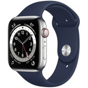 Смарт часы Apple Watch Series 6 44mm M09A3 GPS + LTE Blue Aluminum Case with Deep Navy