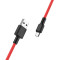 Hoco Cable USB to Micro USB X29 Superior 1m, Red