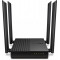 TP-LINK Archer C64, AC1200 Dual-Band Wi-Fi Router, SPEED: 400 Mbps at 2.4 GHz + 867 Mbps at 5 GHz, SPEC: 4? Antennas, 1? Gigabit WAN Port + 4? Gigabit LAN Ports, FEATURE: Tether App, WPA3, Access Point Mode, IPv6 Supported, IPTV, Beamforming, Smart Connec