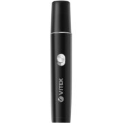 Trimmer VITEK VT-2555, Rechargeable battery operation  (operating time 45 minutes, charging time 8 hours), 20 cutting lengths, black