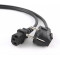 Gembird PC-186-VDE-10M power cord,VDE approval, 10m (Кабель питания евростандарт) (cablu alimentare/кабель питания)