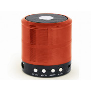 Gembird SPK-BT-08-R, Bluetooth Portable Speaker, 3W (1x3W) RMS, Bluetooth v.2.1+EDR, built-in Li-Polymer battery -400mAh, track control, Handsfree mode, Red
