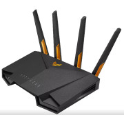 ASUS TUF Gaming AX3000 V2 Dual Band WiFi 6 Gaming Router, WiFi 6 802.11ax Mesh System, AX3000 574 Mbps+2402 Mbps, AiMesh, dual-band 2.4GHz/5GHz for up to super-fast 3Gbps, dedicated Gaming Port, WAN:1xRJ45 LAN: 4xRJ45 10/100/1000, USB 3.2